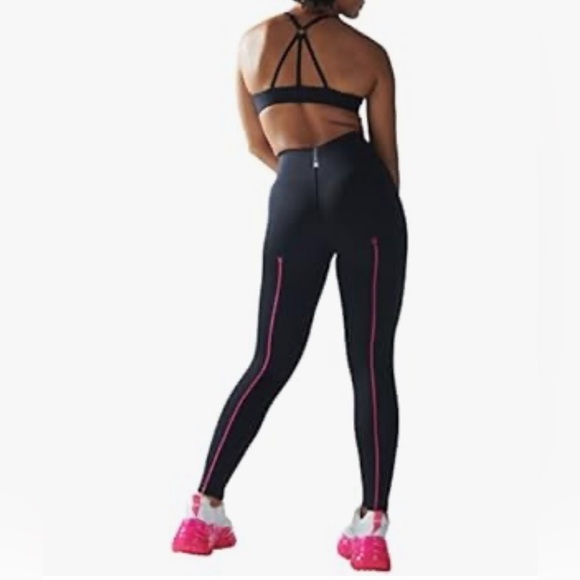 Savage X Fenty Rihanna Hotline High Waist Leggings - Black Size 10 - Picture 3 of 13